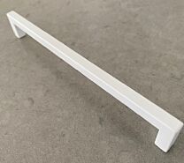 Möbelgriff - Zamak - Weiß Matt - Griffdicke: 8,5 mm - Vier Längen: 136 bis 500 mm