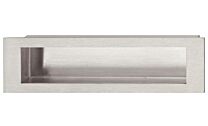 Bügelgriff - Edelstahl - Zwei Farben - 84 x 23 mm - Zum Kleben