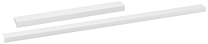 Griff - Aluminium - Weiß Matt - 5 Längen: 100 bis 1480 mm