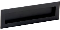 Griff - Zamak - Schwarz - 160 x 50 mm - Zum Kleben