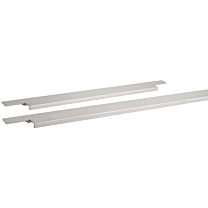 Griffliste - Aluminium - Einfräsprofil - Dicke: 3 mm - Nickel Matt - 10 Längen