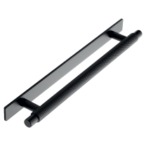 Möbelgriff - Schwarz Matt - ø: 20 mm - Zwei Längen