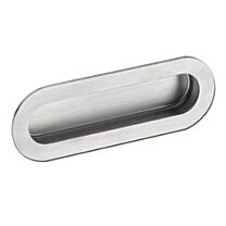 Bügelgriff - Edelstahl Matt Gebürstet - 175 x 60 mm - Zum Kleben