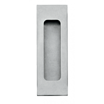Griffmulde - Edelstahl Matt - 120 x 40 mm - Zum Kleben