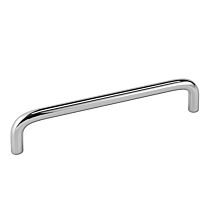 Griff Ruth - Stahl - Chrom Glänzend - ø 8 mm - Acht Längen: 104 bis 360 mm