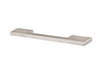 Möbelgriff Wales Symmetrisch - Griffstärke: 8 mm - Edelstahl Optik - Vier Längen: 170 bis 490 mm