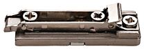 Salice Montageplatte mit Euroschrauben - Linear - 0 mm