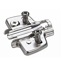 Hettich Sensys Kreuzmontageplatte + Euroschrauben - Abstand: 0 und 1,5 und 3 und 5 mm