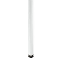 Tischbein - Weiß - Ø 60 mm - Drei Höhen: 705, 870 und 1100 mm - 1 Stück