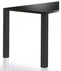 Tischbeine - Quadratisch - 60 x 60 mm - Höhe: 700+10 mm - Schwarz und Weiß Matt - 4 Stück