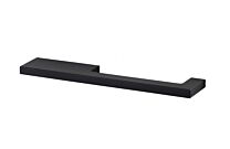 Möbelgriff Wales Asymmetrisch - Griffdicke: 8 mm - Schwarz - Drei Längen: 170 bis 490 mm