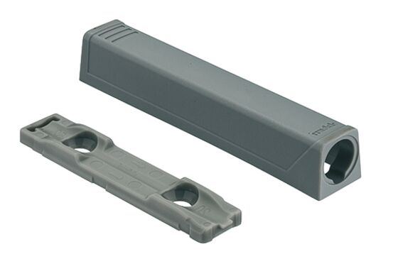 Blum Adapterplatte gerade. Lange Version. Drei Farben.