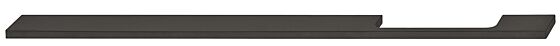 Möbelgriff - Vertikal - Schwarz Matt - Griffdicke: 7 mm - Sechs Längen: 300 bis 800 mm