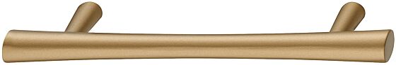 Möbelgriff - Zamak - Goldfarben - Griffdicke: 12 mm - Länge: 138 mm