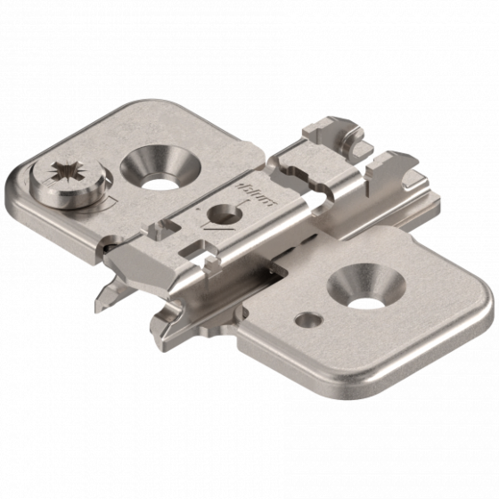 Blum Kreuzmontageplatte - 0 mm - Mit Exzenterschraube