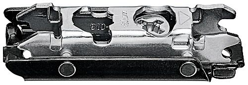 Blum Montageplatte - Standard - Onyx Schwarz - 0 mm
