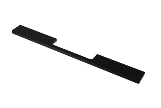 Möbelgriff Wales Symmetrisch - Griffstärke: 8 mm - Schwarz - Drei Längen: 170 bis 490 mm