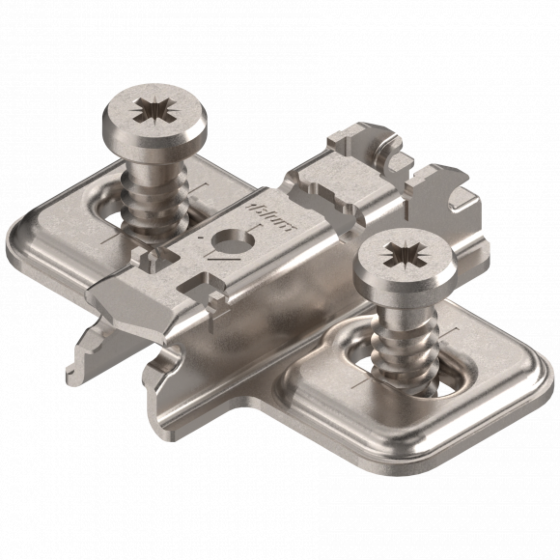 Blum Kreuzmontageplatte - 3 mm - Mit Euroschrauben