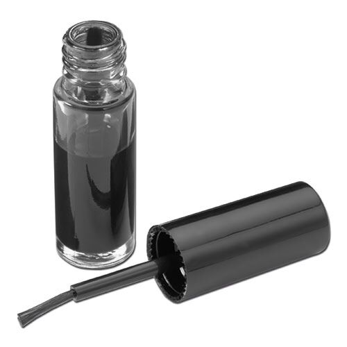 Rückstrahllack in Pinsel-Fläschchen - Graphitschwarz