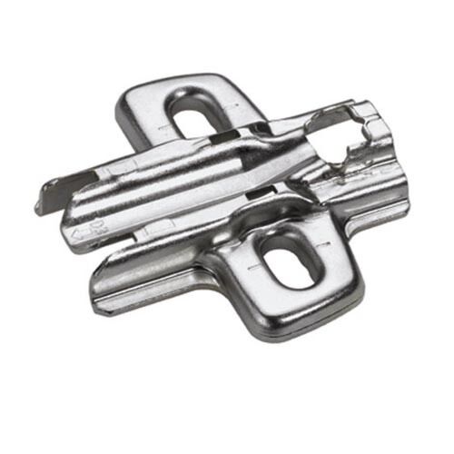 Hettich Sensys - Kreuzmontageplatte - Abstand: 0 und 3 mm