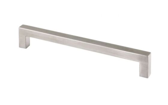 Möbelgriff Cortina - Edelstahl-Look - Griffdicke: 15 mm - Längen: 173 und 296 mm