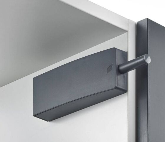 Push to open Silent - Geeignet für Soft Close Scharnier - Anthrazit