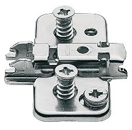 Blum Kreuzmontageplatte - 0 mm - Mit Euroschrauben