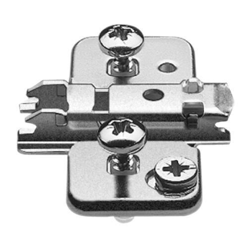 Blum Kreuzmontageplatte Expando - 3 mm - Bohrtiefe: 7,5 mm