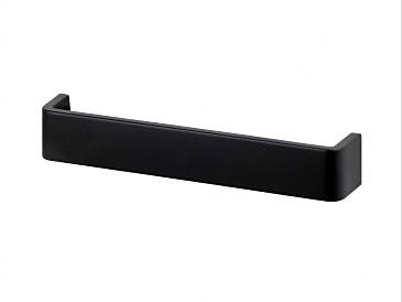 Möbelgriff Grenoble - Schwarz - Griffdicke: 27 mm - Zwei Längen: 166 und 294 mm