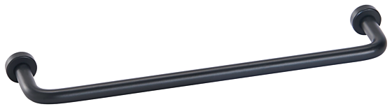Möbelgriff - Schwarz Matt - Griffstärke: 7 mm - Länge: 174 mm