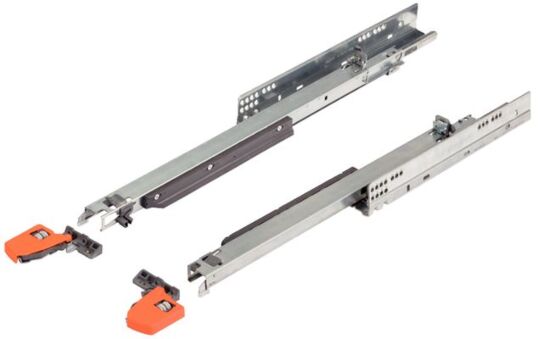Blum Movento-S Schubladenführung - Softclose/ Optional Tip On - 450 bis 750 mm - 70 kg
