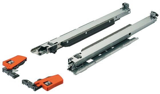 Blum Movento Bodenmontage - Soft-Close - 350 bis 500 mm - 40 kg