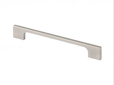 Möbelgriff Albertville - Zamak - Nickel Matt - Drei Längen: 147 bis 243 mm