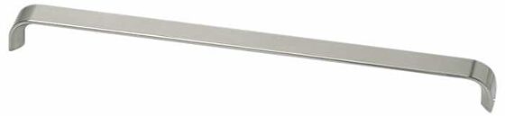 Möbelgriff - Zamak - Nickel Matt - Griffstärke: 20 mm - Drei Längen: 160 bis 329 mm