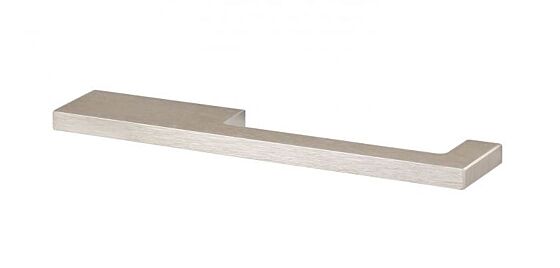 Möbelgriff Wales Asymmetrisch - Griffstärke: 8 mm - Edelstahloptik - Vier Längen: 170 bis 490 mm