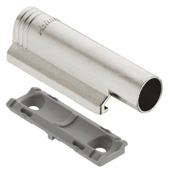 Blum Adapter - Zamak Vernickelt oder Kunststoff Patinagrau