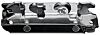 Blum Montageplatte - Standard - Onyx Schwarz - 0 mm